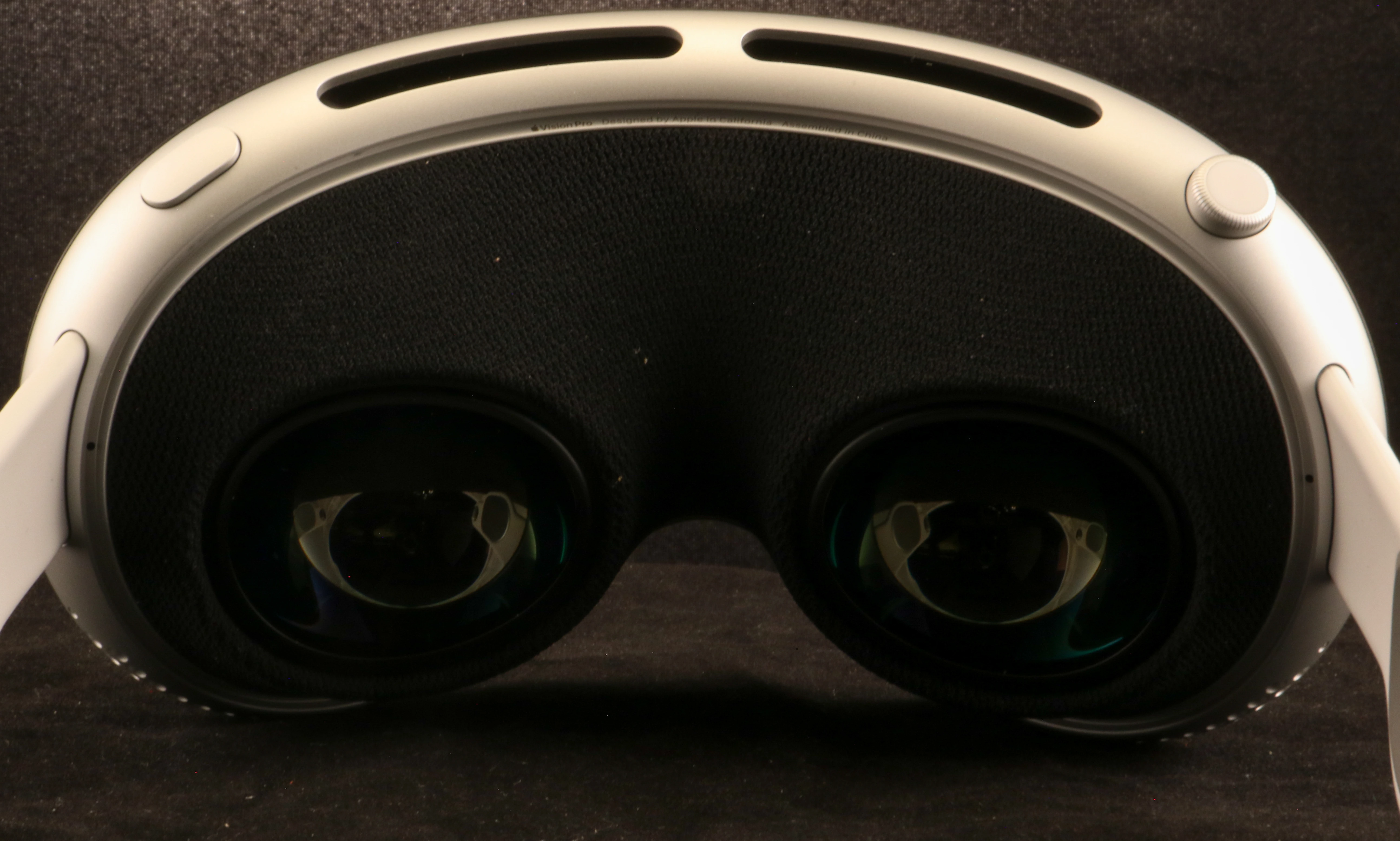 Real back of an Apple Vision Pro