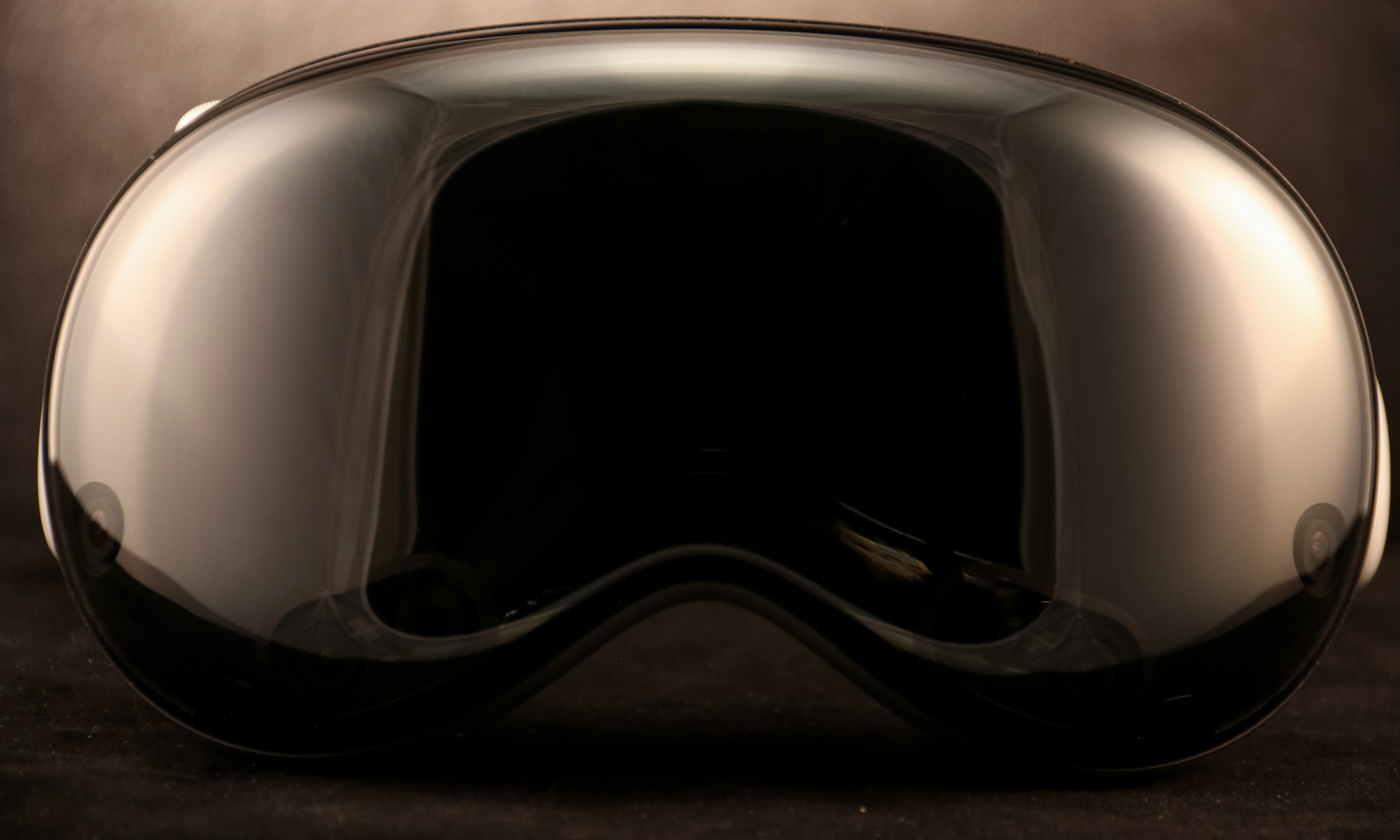 Real front of an Apple Vision Pro