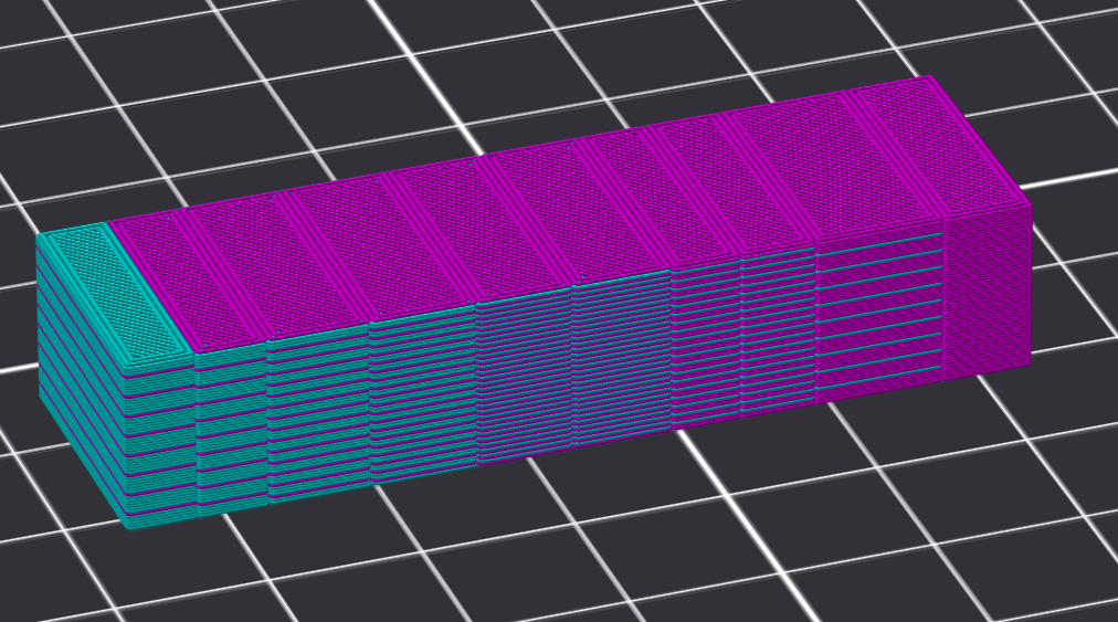 OrcaSlicer FullSpectrum color gradient screenshot